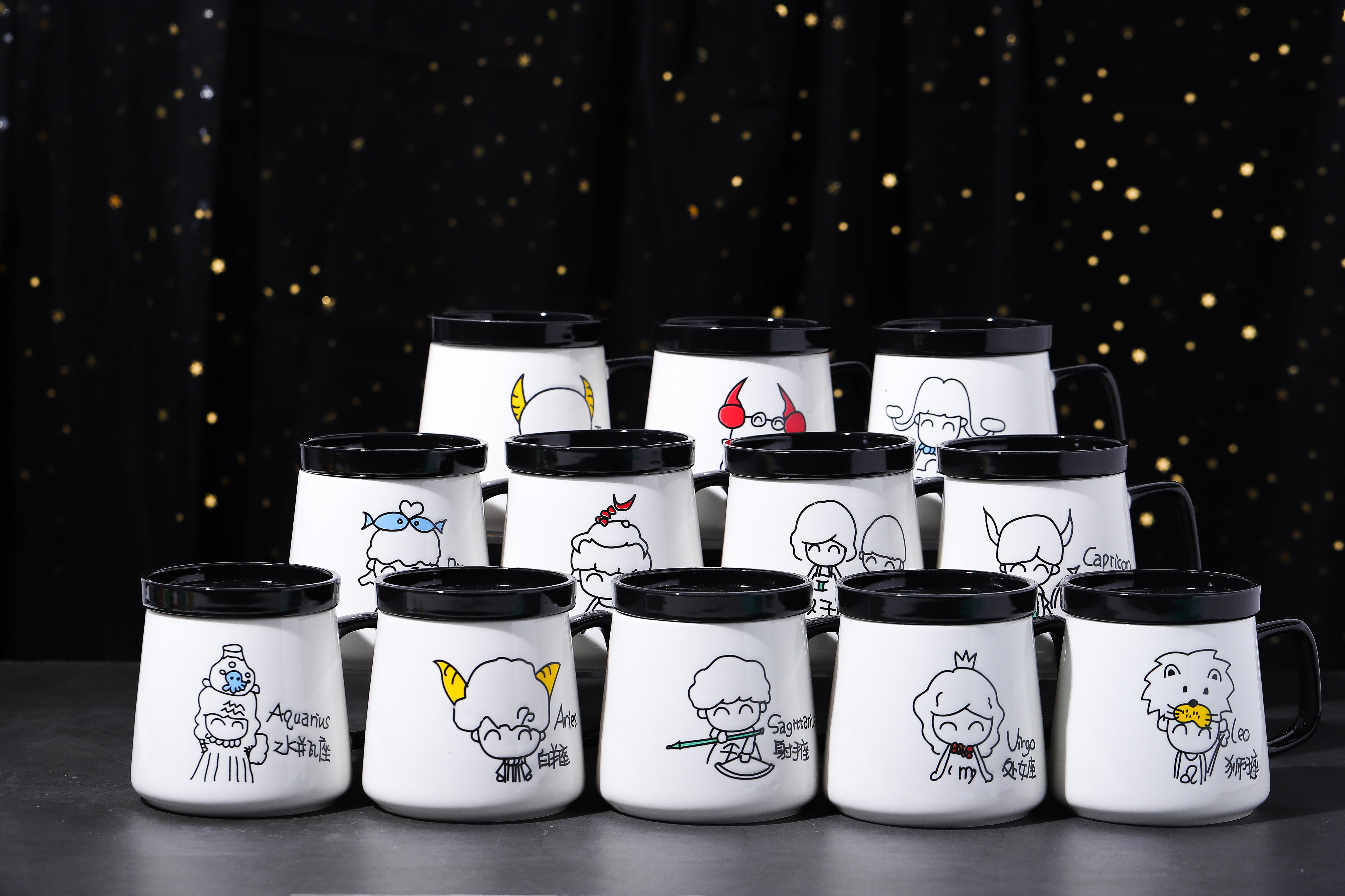 顺祥十二星座系列水杯开售秒光，太豪横了！